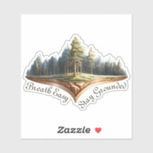 Restez au sol Sticker Relax & Unwind