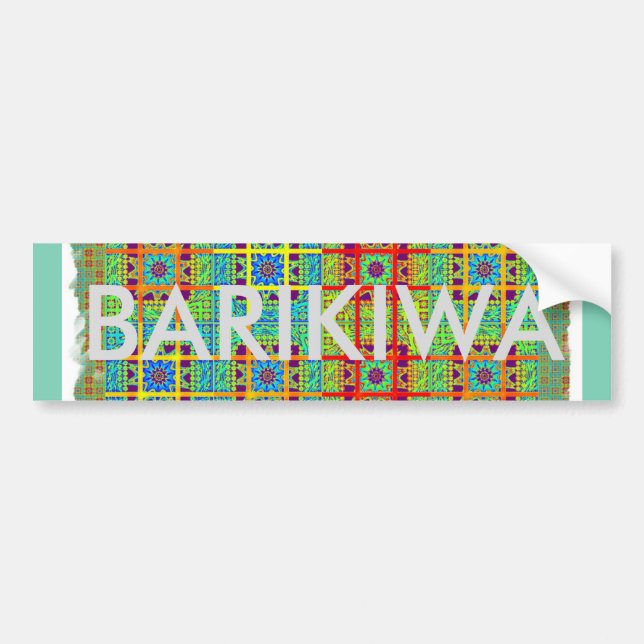 Restez béni Sticker de pare-chocs de voiture Modèl (Devant)