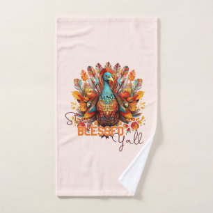 Restez béni Y'all avec une Turquie colorée