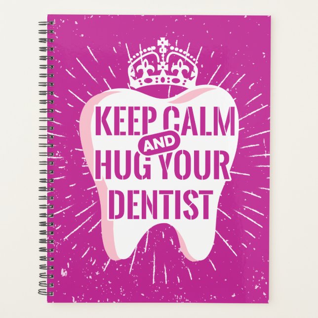 Restez Calme Et Accrochez Votre Dentiste (Devant)