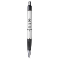 Restez calme et laissez-le manipuler drôle stylo h