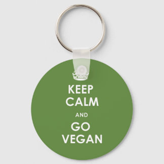 Restez calme et passez votre porte-clé vegan
