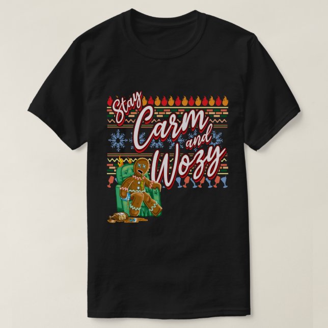 Restez Carm et Wozy T-Shirt (Design devant)