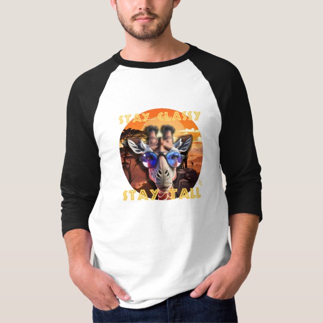 Restez Classé, Restez Grand : T-Shirt Inspiré De L (Devant)