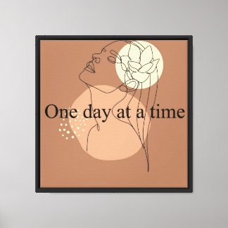 Restez cohérent Citation minimale Art mural