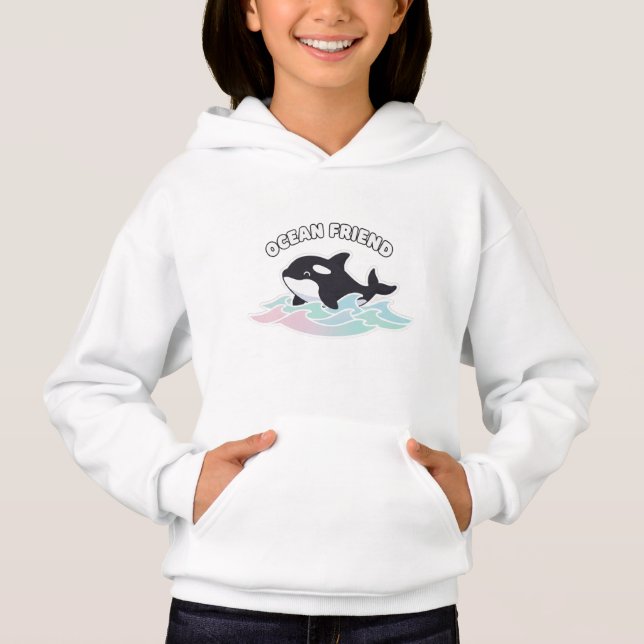 Restez Cool - Baleine Orque Mignonne Kawaii (Devant)