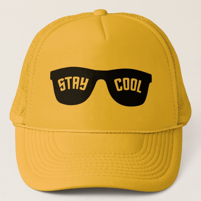 RESTEZ COOL casquette - choisissez la couleur (Devant)
