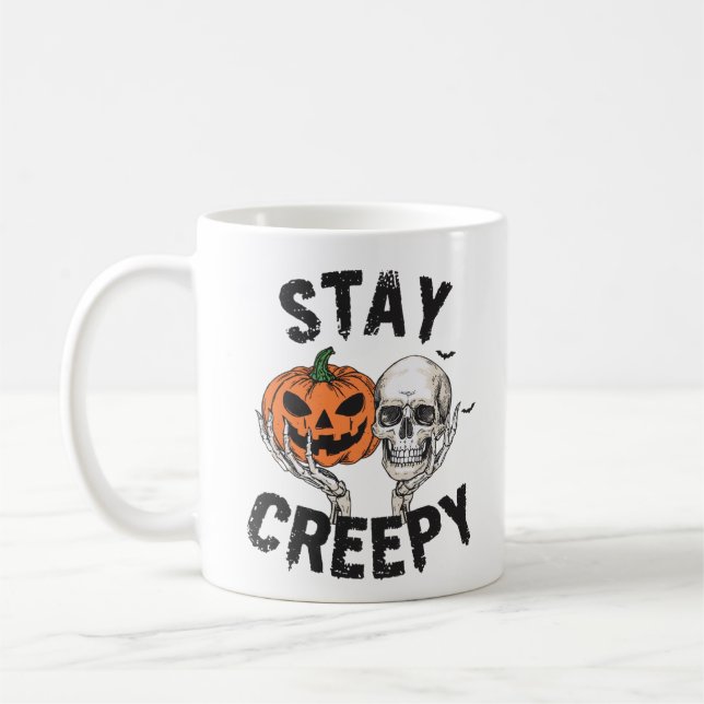 Restez Déplaisant Halloween Mug - Coupe Éffrayante (Gauche)