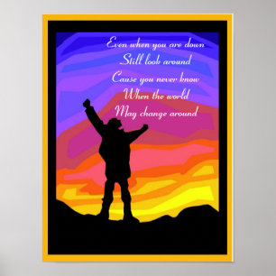 Restez des affiches positives