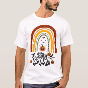 Restez Éffrayant T-shirt Halloween