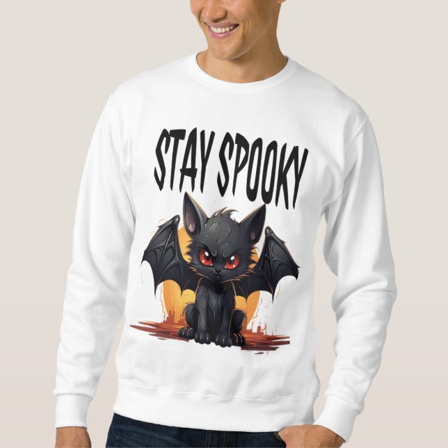 Restez éffrayants sweatshirt homme et jeunes (Devant)