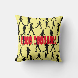 'Restez en bonne santé!' Coussin d'appui pour la c