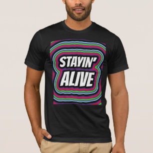 RESTEZ EN VIE T-SHIRTS D'ANNIVERSAIRE VINTAGES DES
