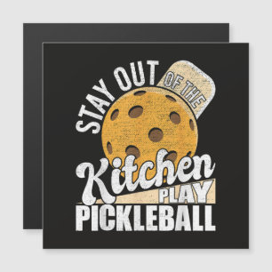 Restez hors de la cuisine Jouez au Pickleball