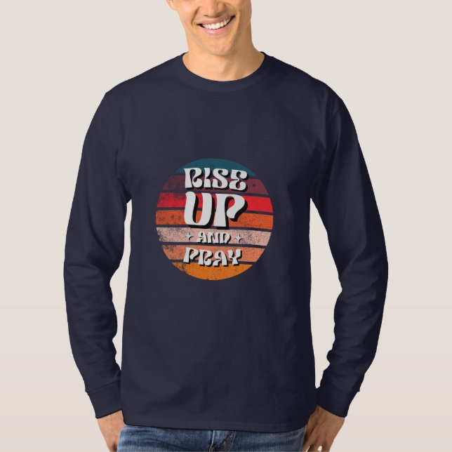 Restez inspiré par les T-shirts motivants (Devant)