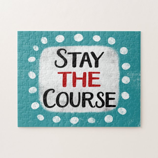 Restez Le Cours Jigsaw Puzzle Puzzle (Horizontal)