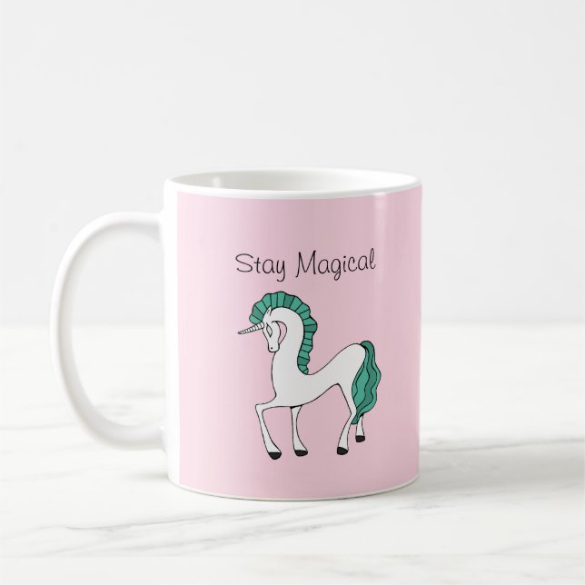 Restez magique Unicorn Mug (Gauche)