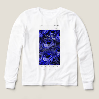 Restez Magnifique Blue Plume de Paon Inspirationa
