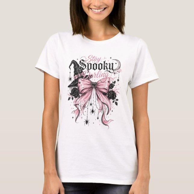 Restez Spooky Darling T-Shirt Halloween (Devant)