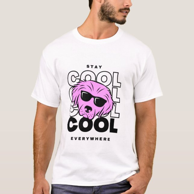 Restez t-shirts cool (Devant)