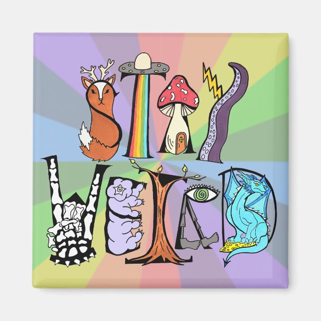 Restez un aimant étrange (Devant)