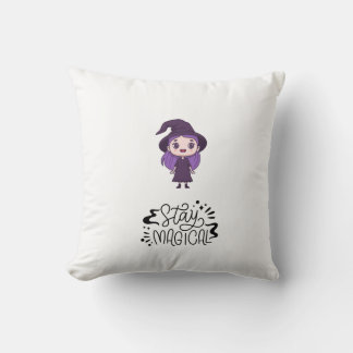 "Restez un Coussin magique pour sorcière"