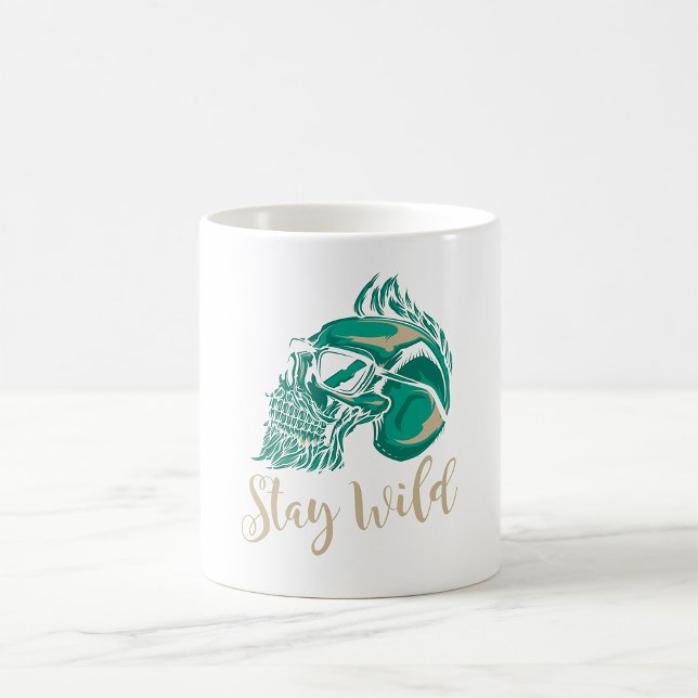 Restez Wild Coffee Mug (Créateur téléchargé)
