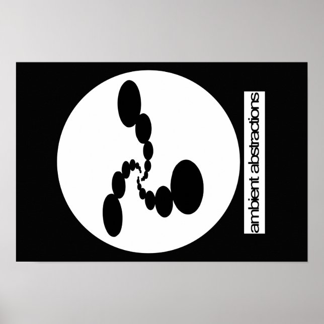 Résumé ambiant 13 x 19 Poster (Devant)