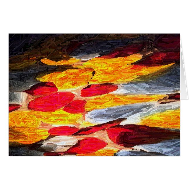 Résumé, carte (Devant horizontal)