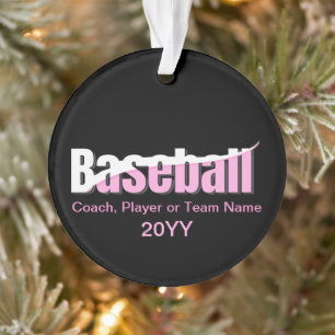 Résumé de Baseball Swish - Art de mots girly