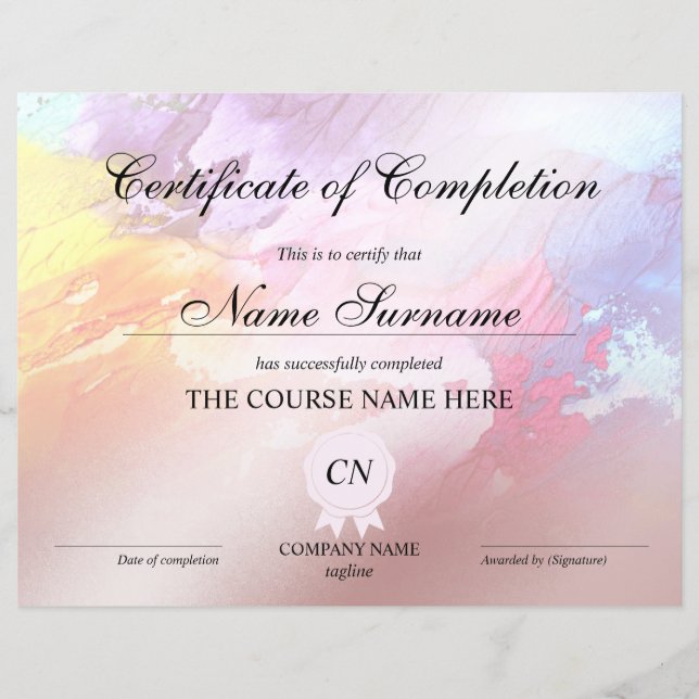 Résumé de cours de certificat de fin d'études (Devant)