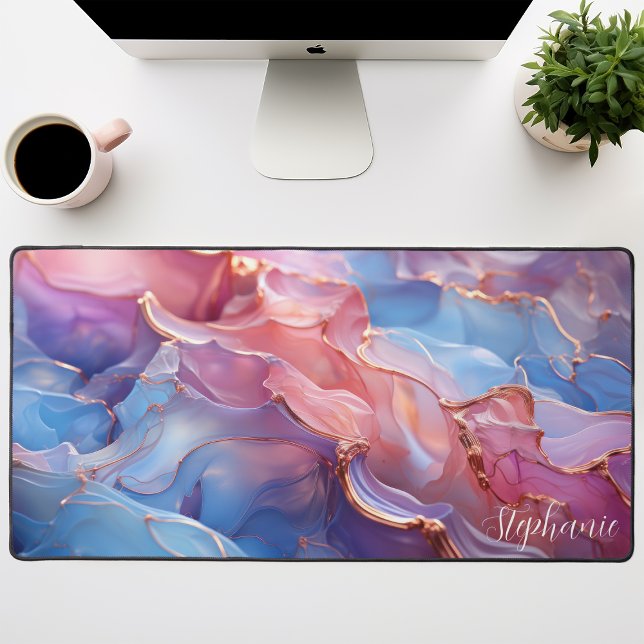 Résumé Rose Violet Et Or Personnalisé (Créateur téléchargé)