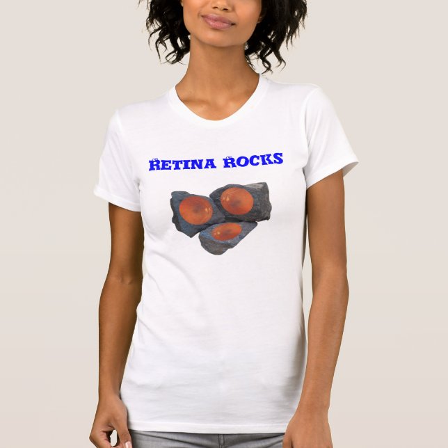 Retina Rocks Femen Bella Canvas T-shirt (Devant)