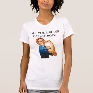 RETIREZ VOS RÈGLES DE MON CORPS T-shirt Droits des
