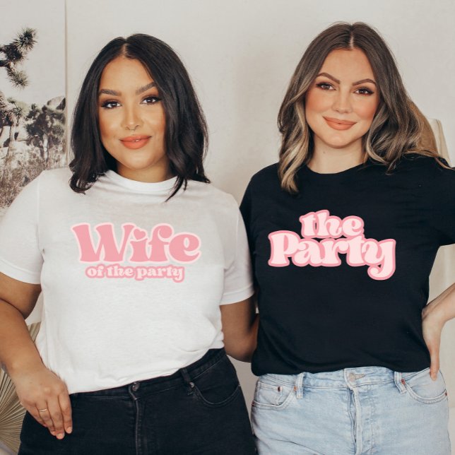 Reto Script Bachelorette épouse du T-shirt du part (Créateur téléchargé)