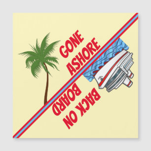 Retour À La Côte À Bord Du Marqueur De Porte De St