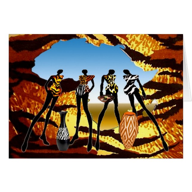 Retour à la maison africaine (Devant horizontal)