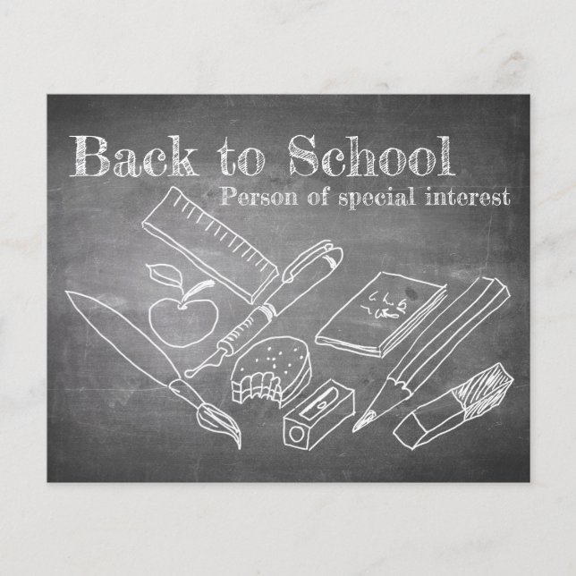 Retour à l'école (Devant)