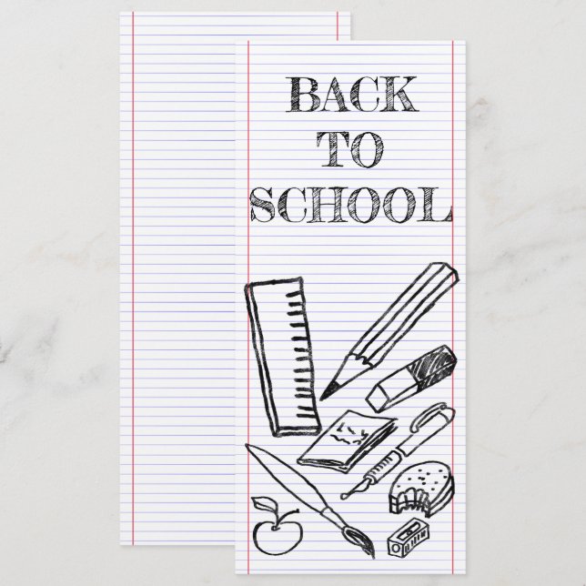 Retour à l'école (Devant / Derrière)