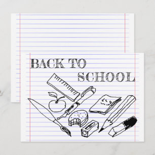 Retour à l'école