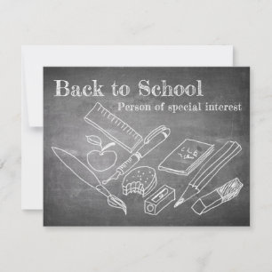 Retour à l'école