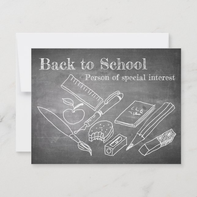 Retour à l'école (Devant)