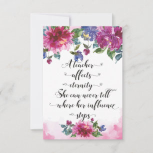 Retour à l'école Appréciation de l'enseignant