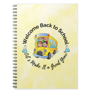 Retour à l'école – Cahier de bus joyeux