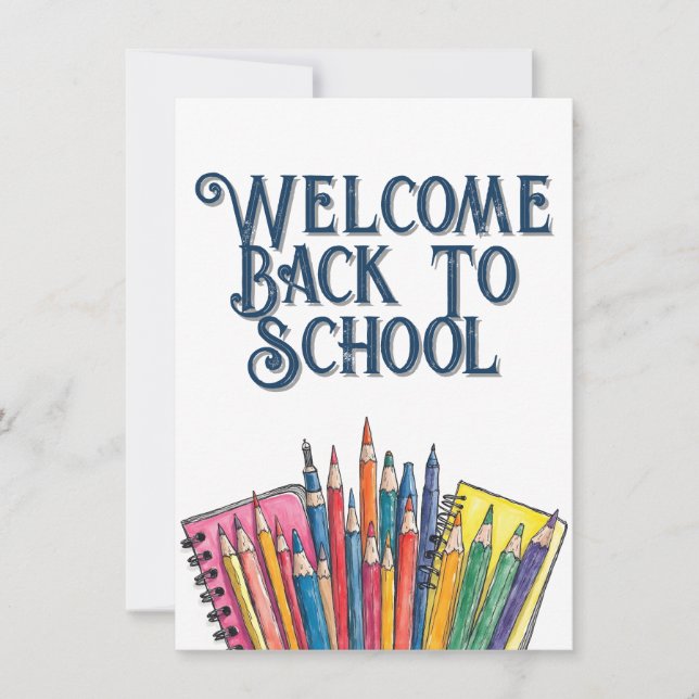 Retour à l'école – Début Coloré (Devant)