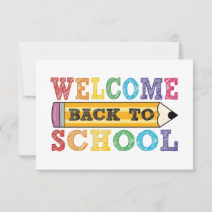 Retour à l'école – Illustration de crayon