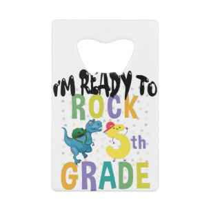 Retour à l'école Je suis prêt à rocker 5e année Di