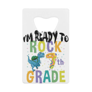 Retour à l'école Je suis prêt à rocker 7e année Di