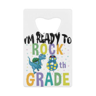 Retour à l'école Je suis prêt à rocker 8e année Di