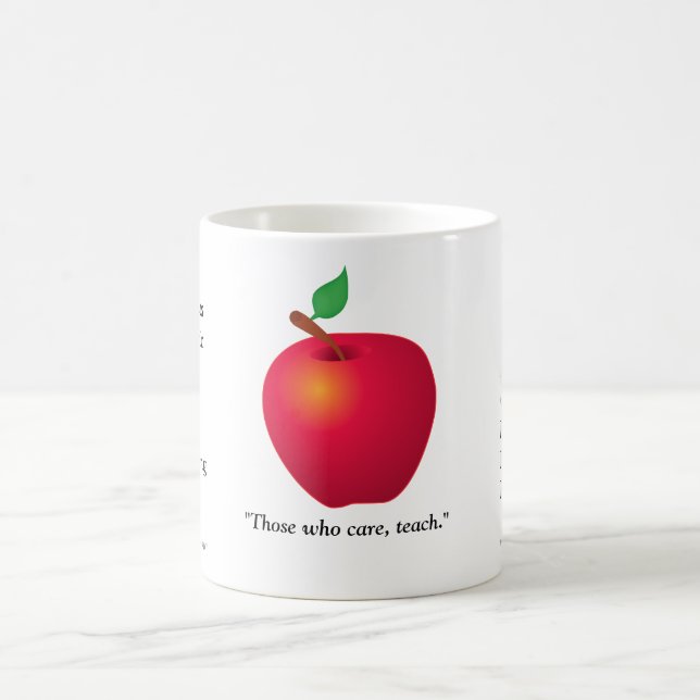 Retour à l'école Mugs des enseignants (Centre)